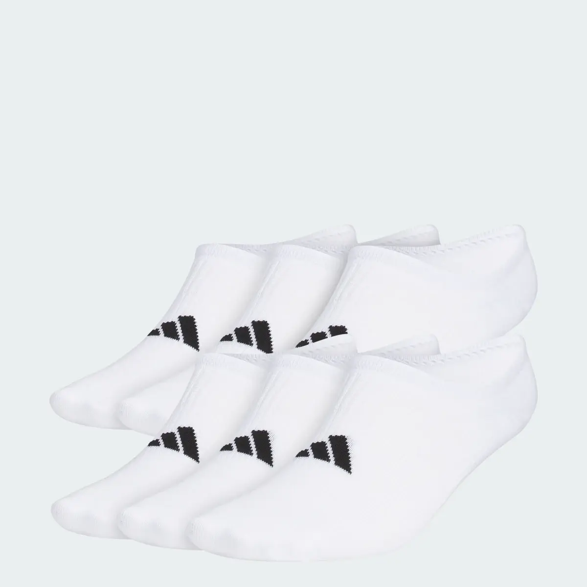 Adidas Superlite 3.0 6-Pack Super-No-Show Socks. 1 Adidas Superlite 3.0 6-Pack Super-No-Show Socks. 1