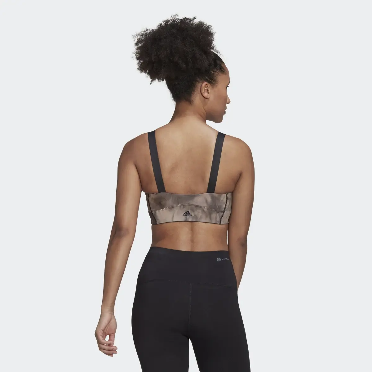 Adidas Yoga Studio Light-Support Earth Sporcu Sütyeni. 3