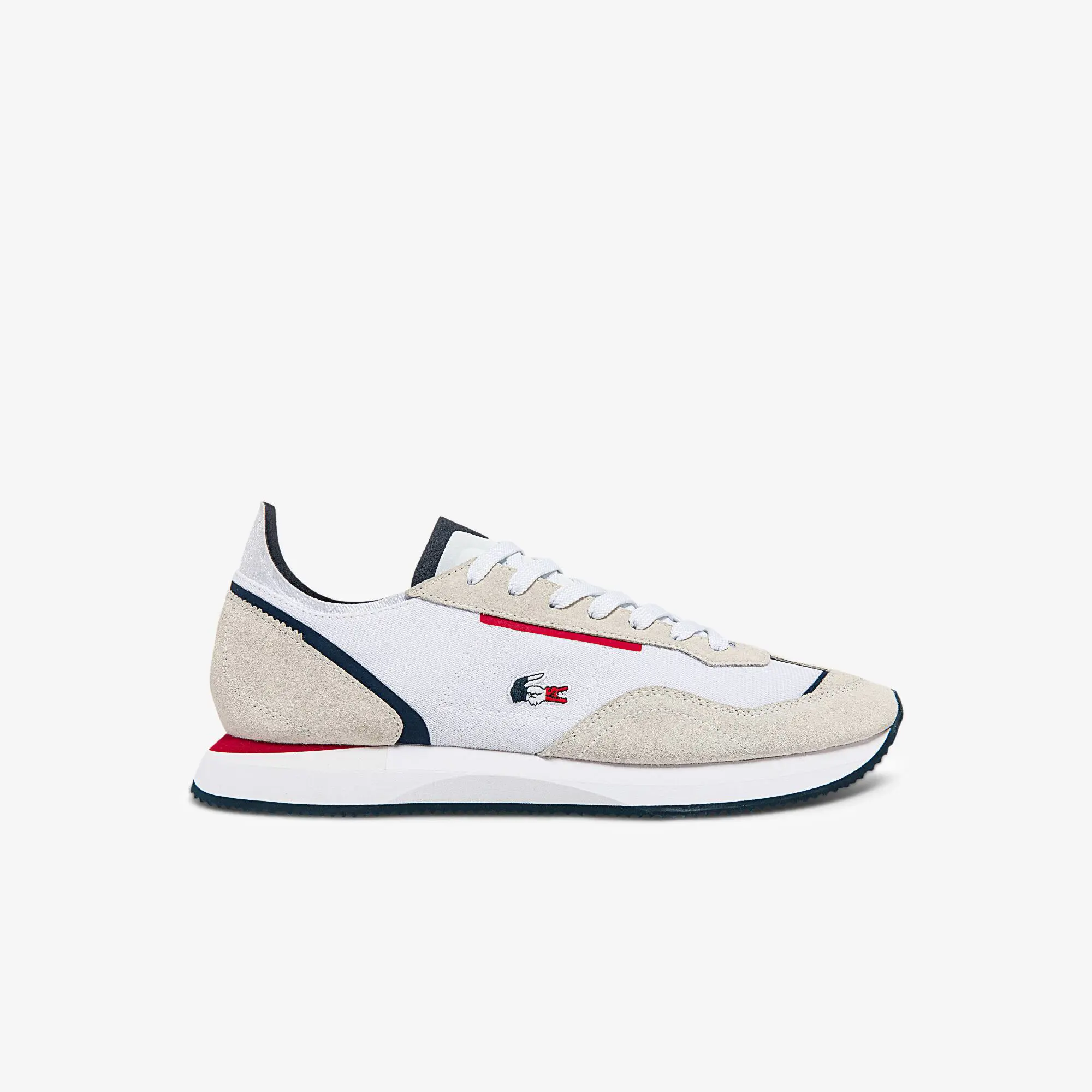 Lacoste clearance suede trainers