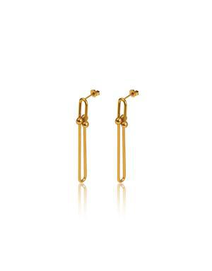 Zen Earrings gold