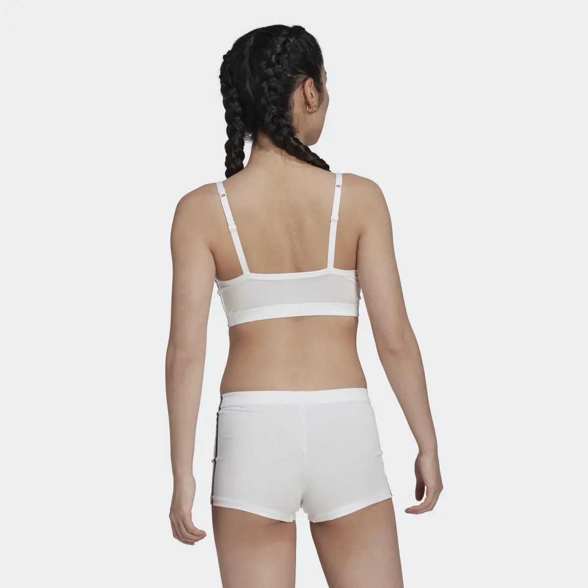 Adidas Adicolor Comfort Flex Cotton Bralette Underwear. 3