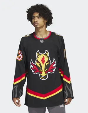 Flames Gaudreau Third Authentic Jersey