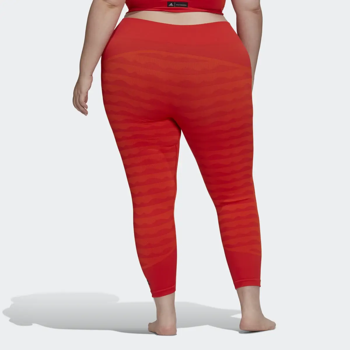 Adidas Marimekko AEROKNIT 7/8 Leggings (Plus Size). 3