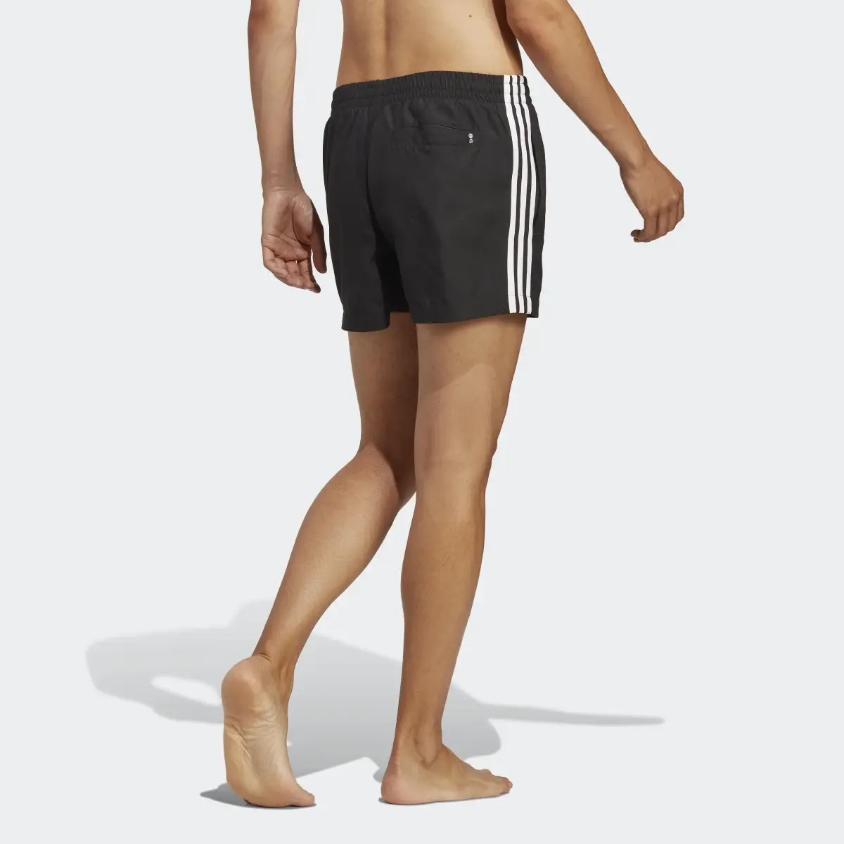 Adidas Adicolor 3-Stripes Swim Shorts. 2