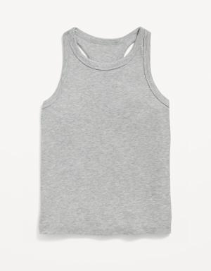 Old Navy UltraLite High-Neck Tank Top for Girls gray