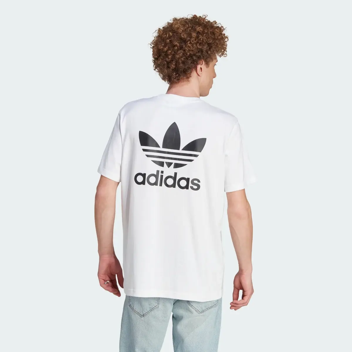 Adidas Playera Adicolor Classics Back+Front Boxy Trifolio. 3