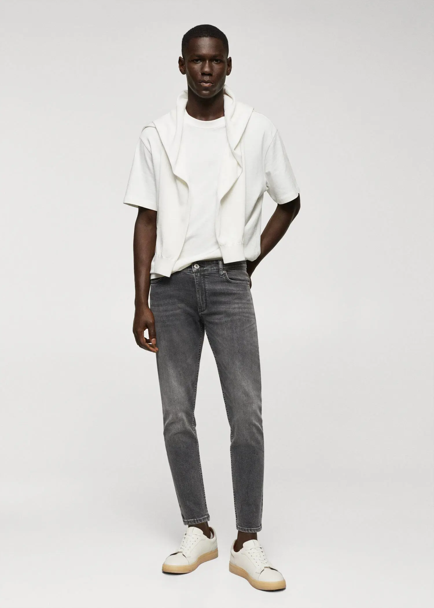 Mango Jeans Tom tapered cropped. 1
