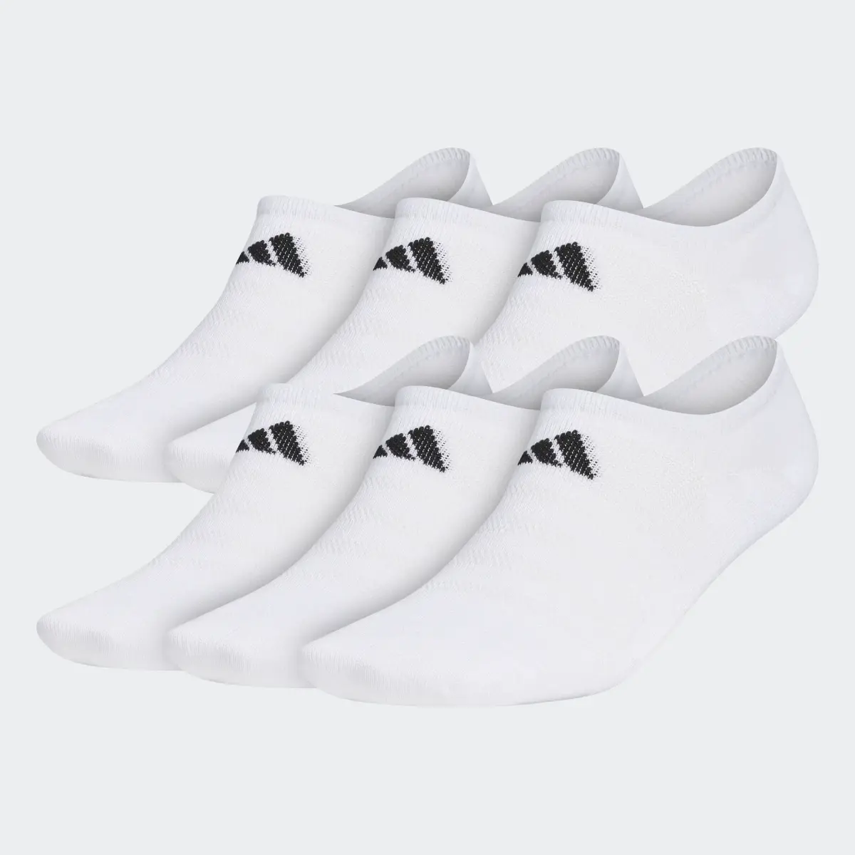 Adidas Superlite Super-No-Show Socks 6 Pairs. 2