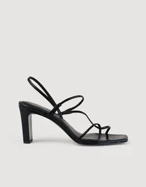 Sandals with narrow straps Login to add to Wish list