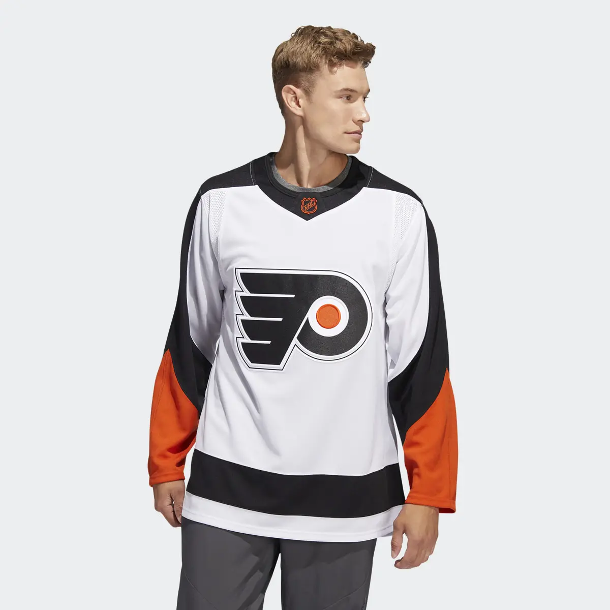 Adidas Flyers Authentic Reverse Retro Wordmark Jersey. 2