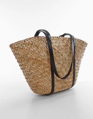Natural fiber carrycot bag