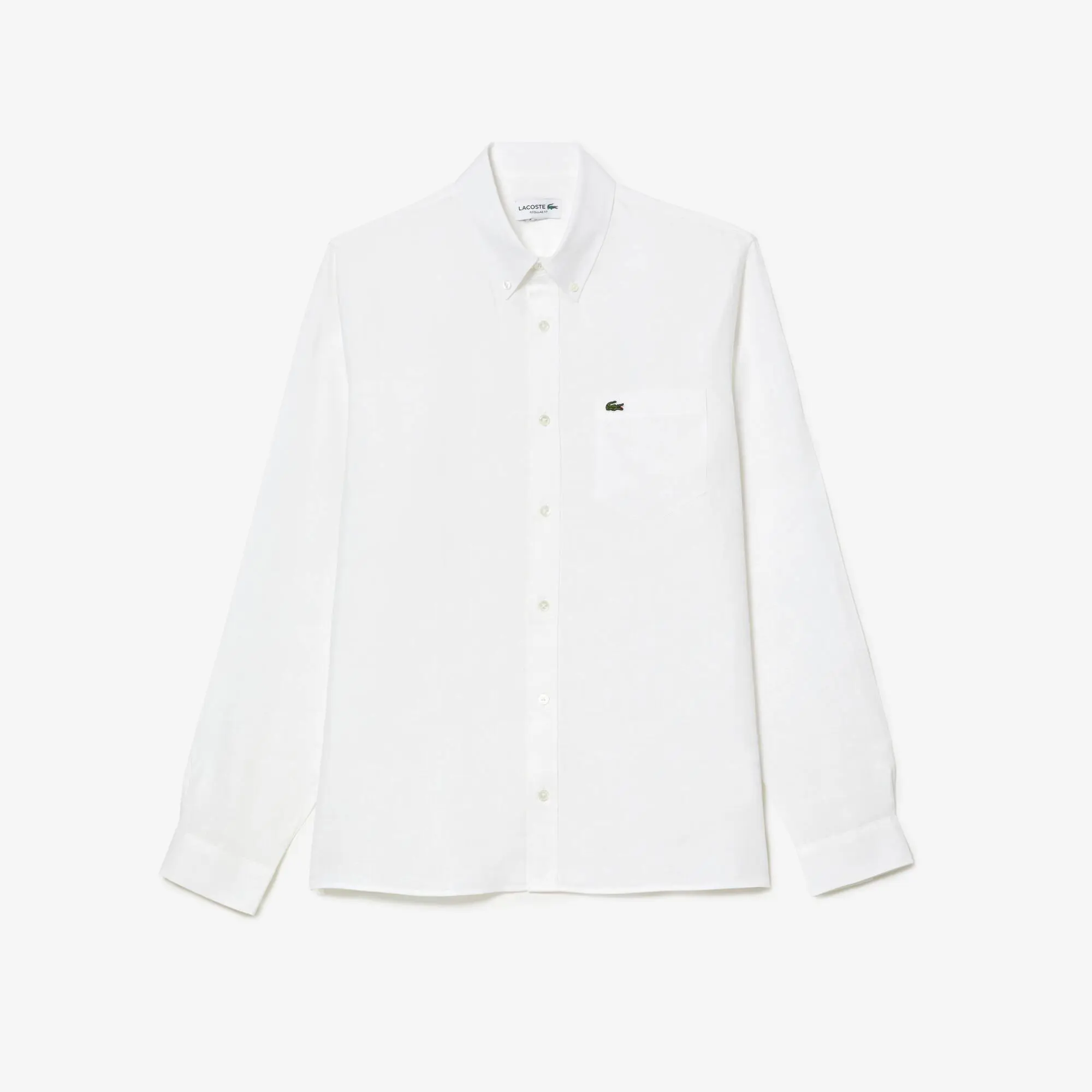 Lacoste Men’s Lacoste Linen Shirt. 2