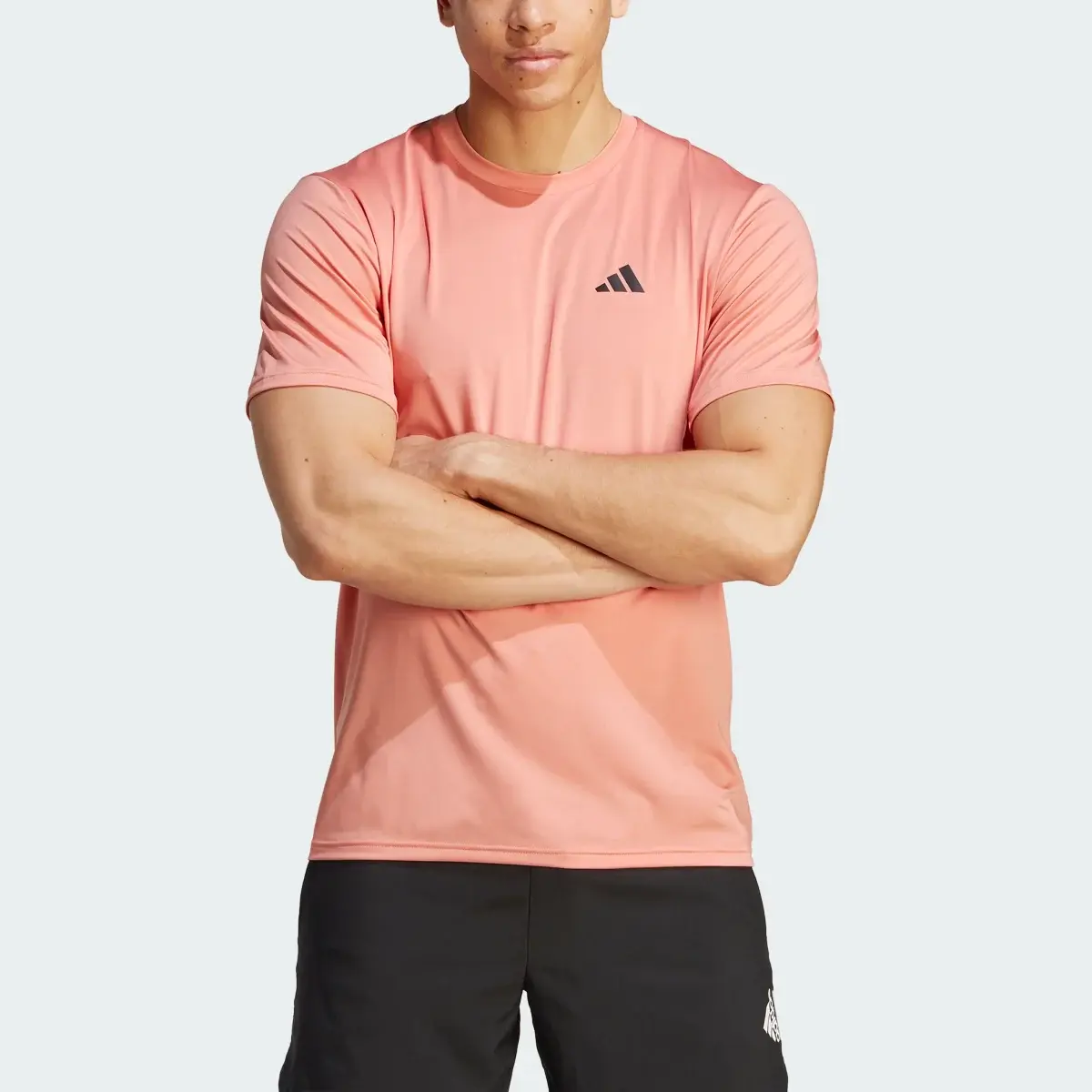 Adidas Train Essentials Stretch Training Tee. 1