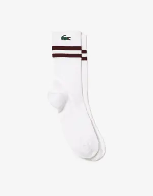 Lacoste Men's Breathable Jersey Tennis Socks