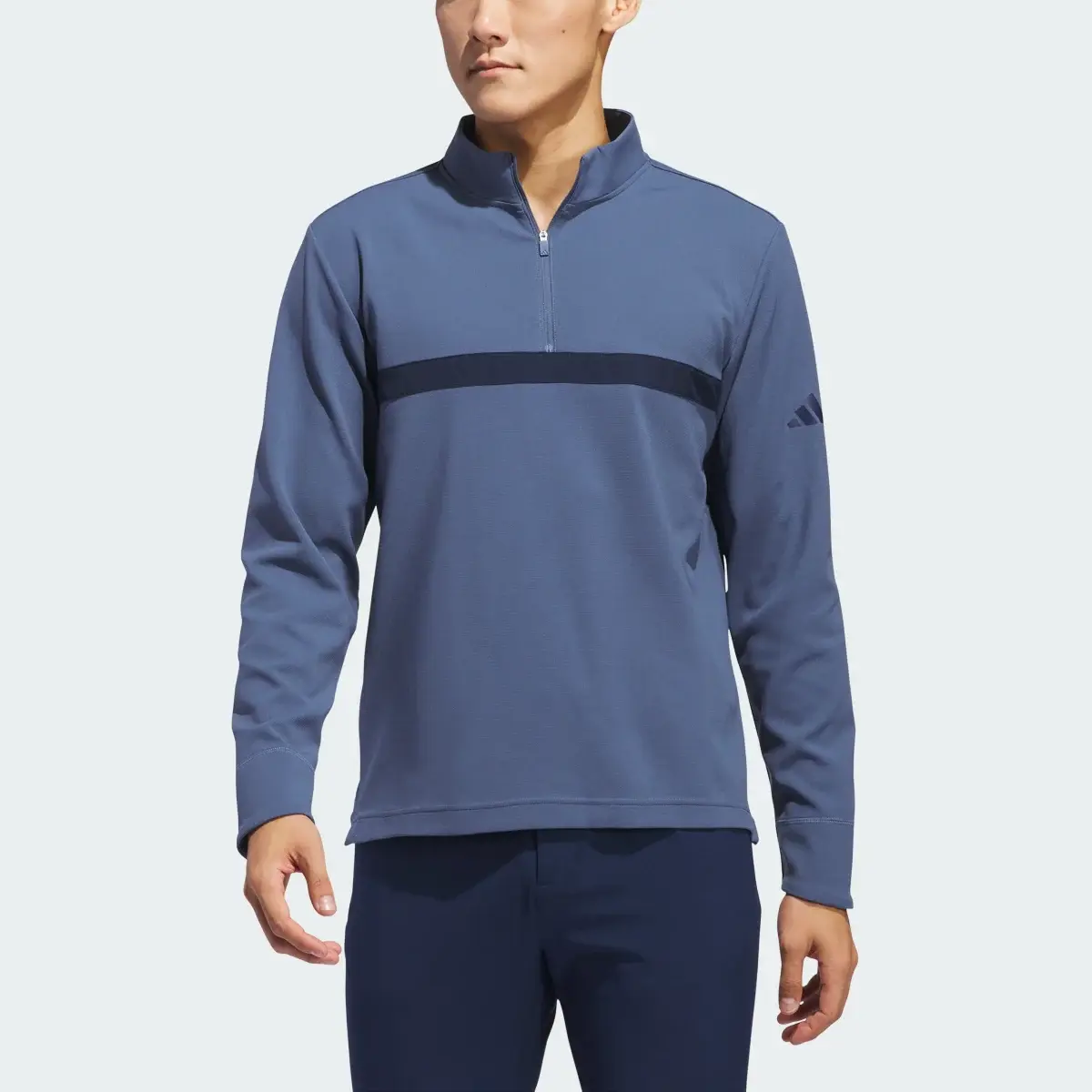 Adidas Ultimate365 Novelty Layer Quarter-Zip Top. 1