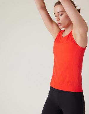 In Motion Seamless Tank orange