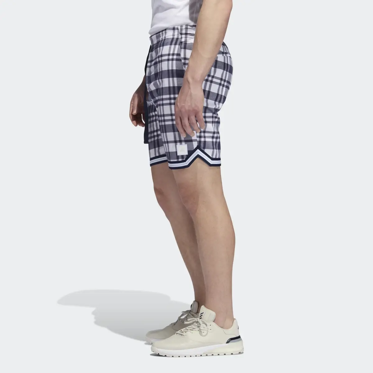 Adidas Adicross Plaid 8.5-Inch Shorts. 2