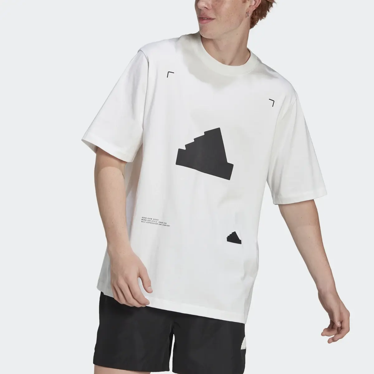 Adidas T-shirt oversize. 1