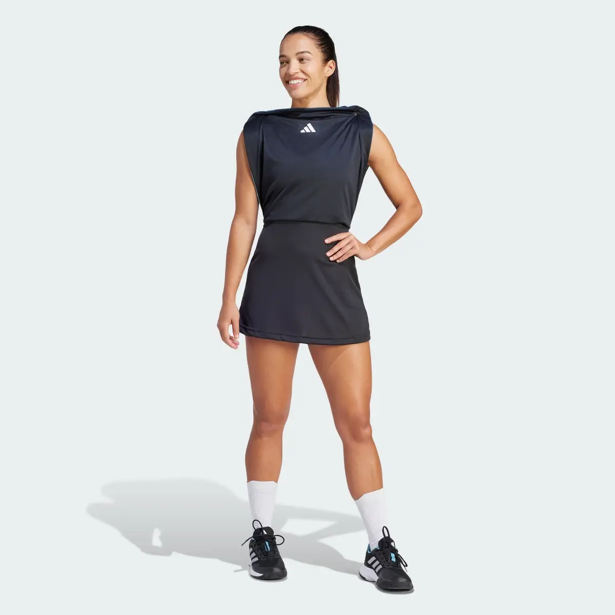 Adidas Vestido de Tenis Transformative AEROREADY Pro Doble Vista. 3