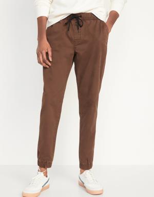 Built-In Flex Modern Jogger Pants for Men brown