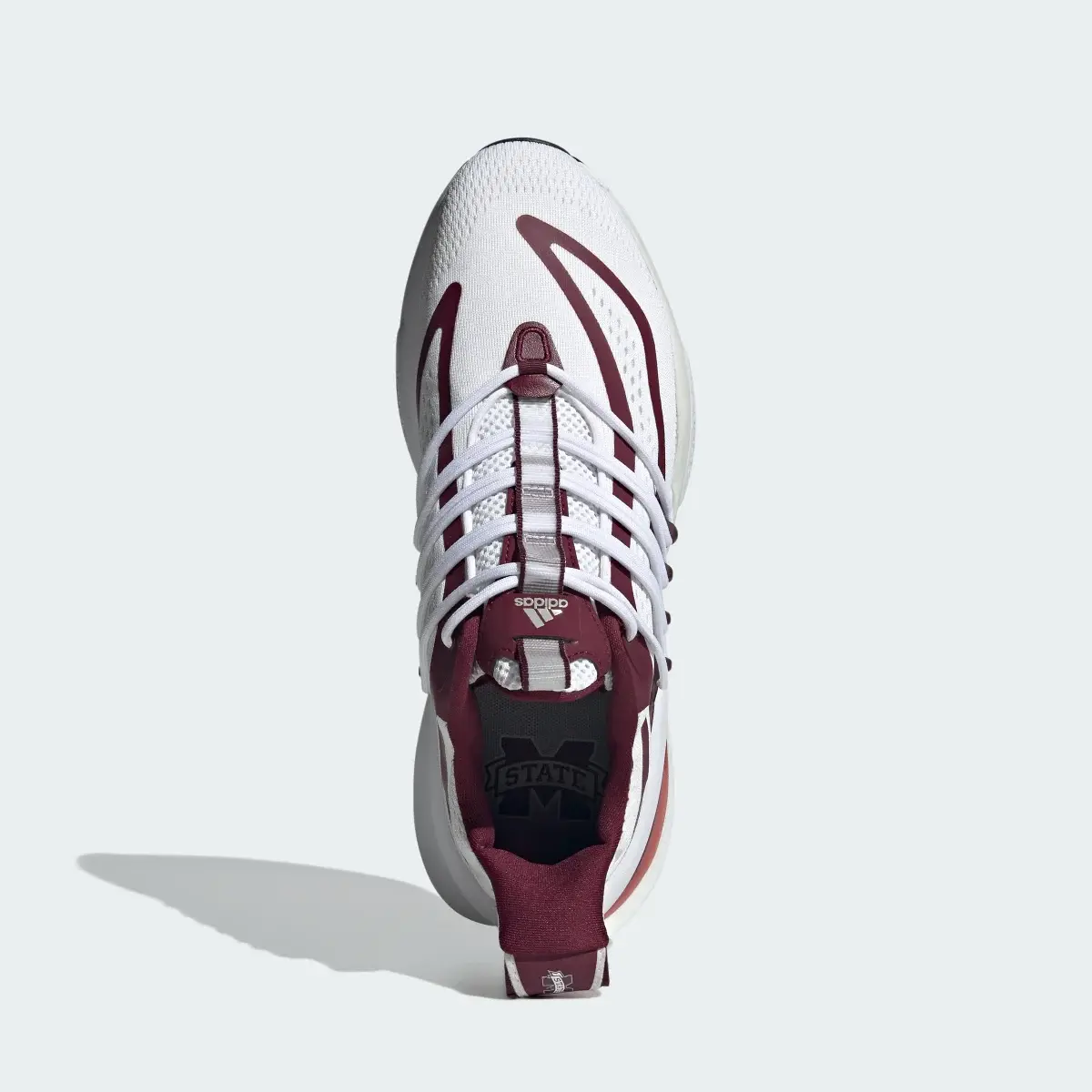 Adidas Mississippi State Alphaboost V1 Shoes. 3