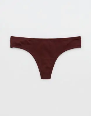 American Eagle Superchill Cotton Thong Underwear. 1