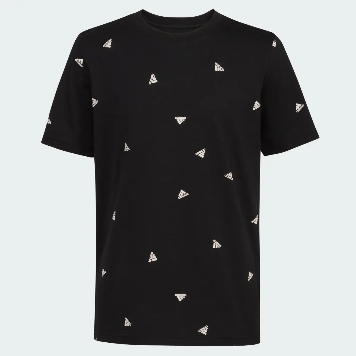 Adidas Allover Print Logo Toss Tee. 3