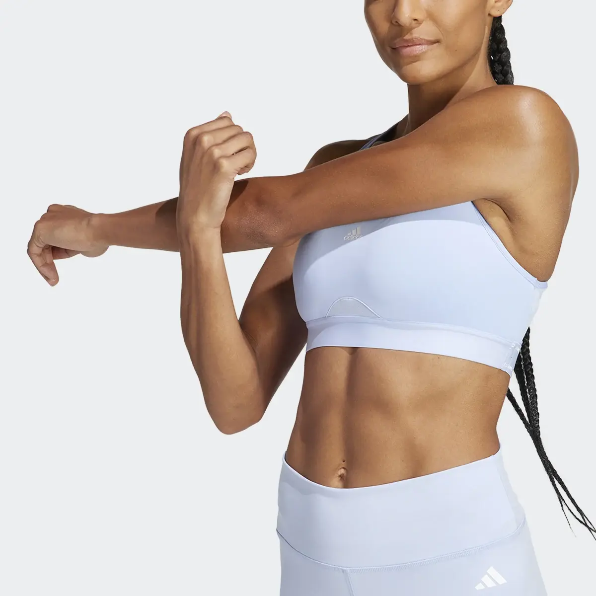 Adidas Powerreact Training Medium-Support Bra. 1