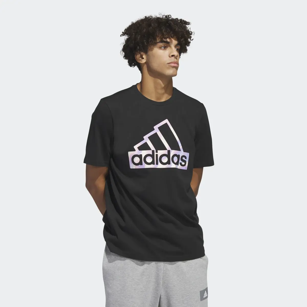 Adidas Future Icons Graphic Short Sleeve Tee. 2