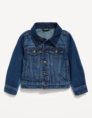 Unisex Trucker Jean Jacket for Toddler blue