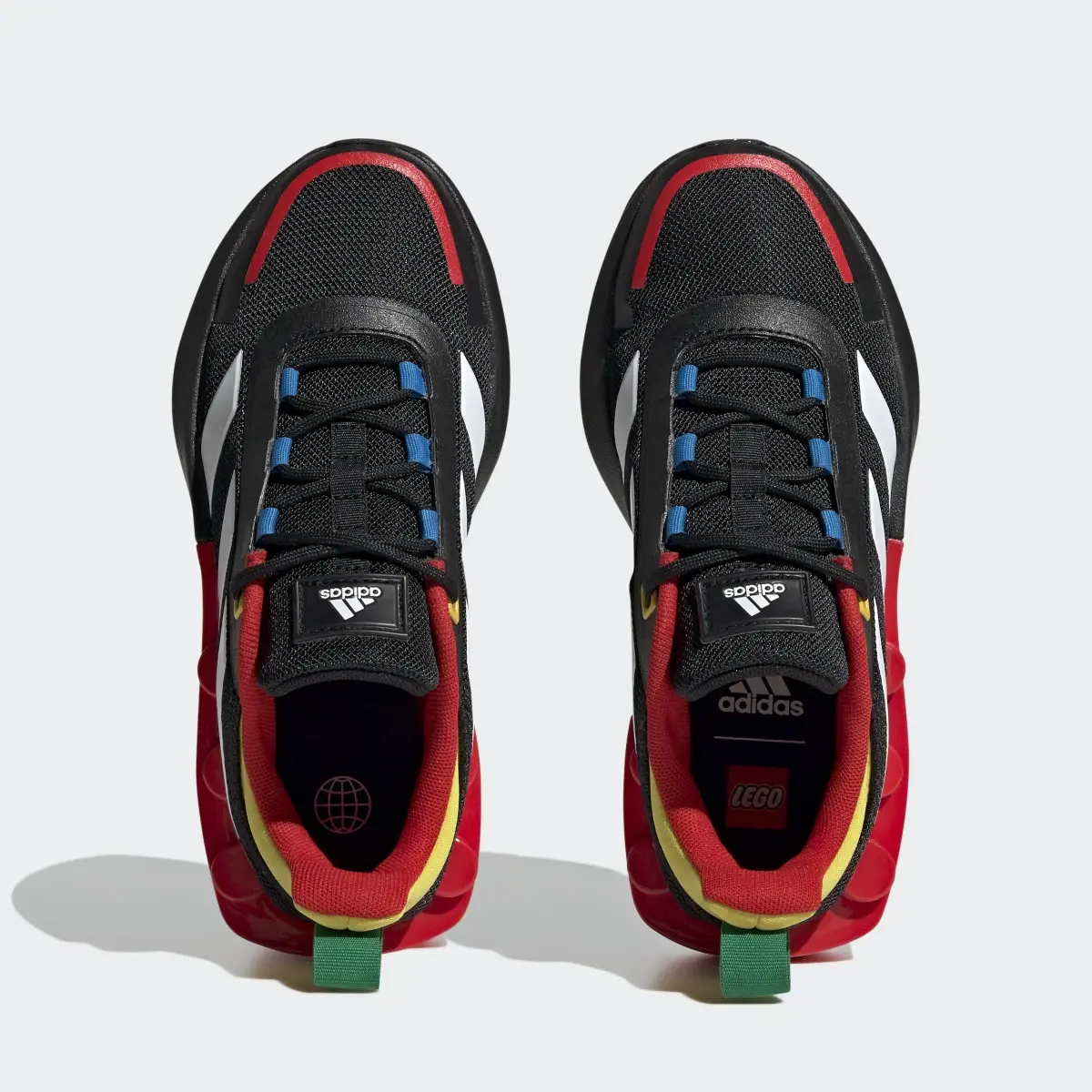 Adidas x LEGO® Tech RNR Lace-Up Shoes. 3