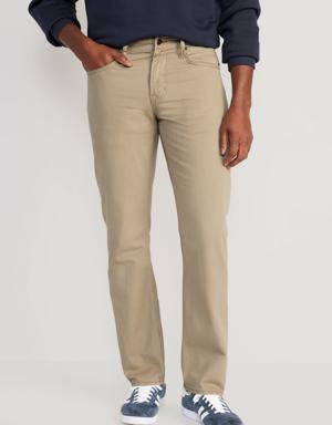 Old Navy Straight Five-Pocket Pants beige