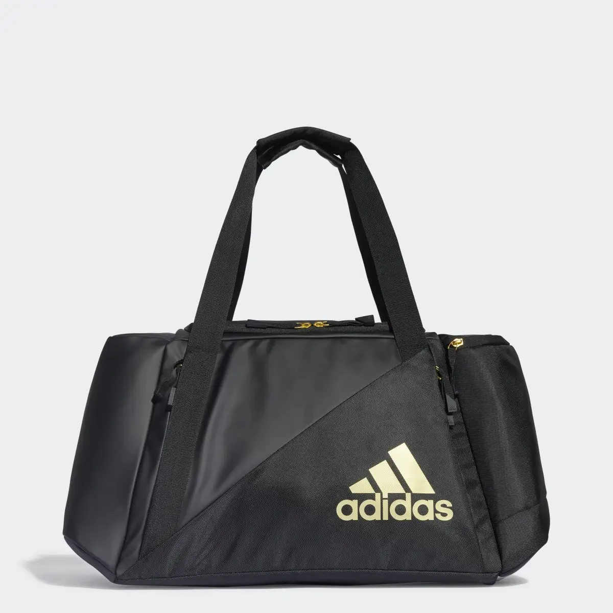 Adidas VS.6 Black/Gold Holdall Tasche. 1