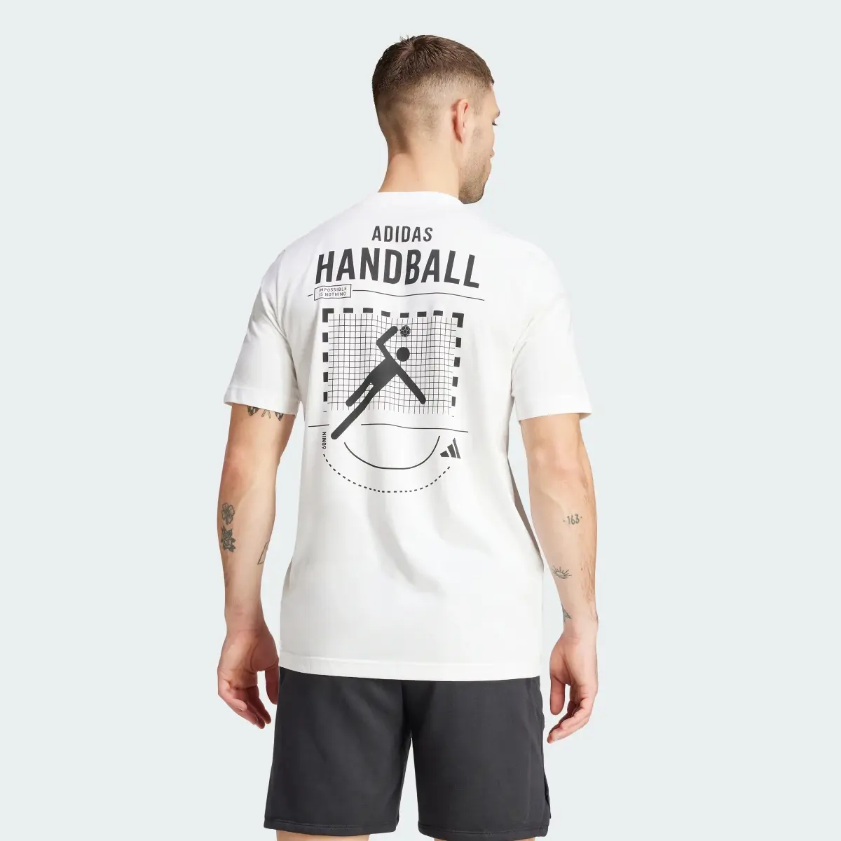 Adidas T-shirt da pallamano Category Graphic. 3