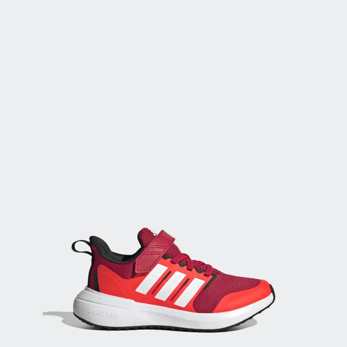 Adidas Chaussure à lacets élastiques et scratch FortaRun 2.0 Cloudfoam. 1