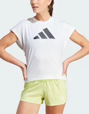 Adidas Train Icons Training Regular Fit Logo Tee