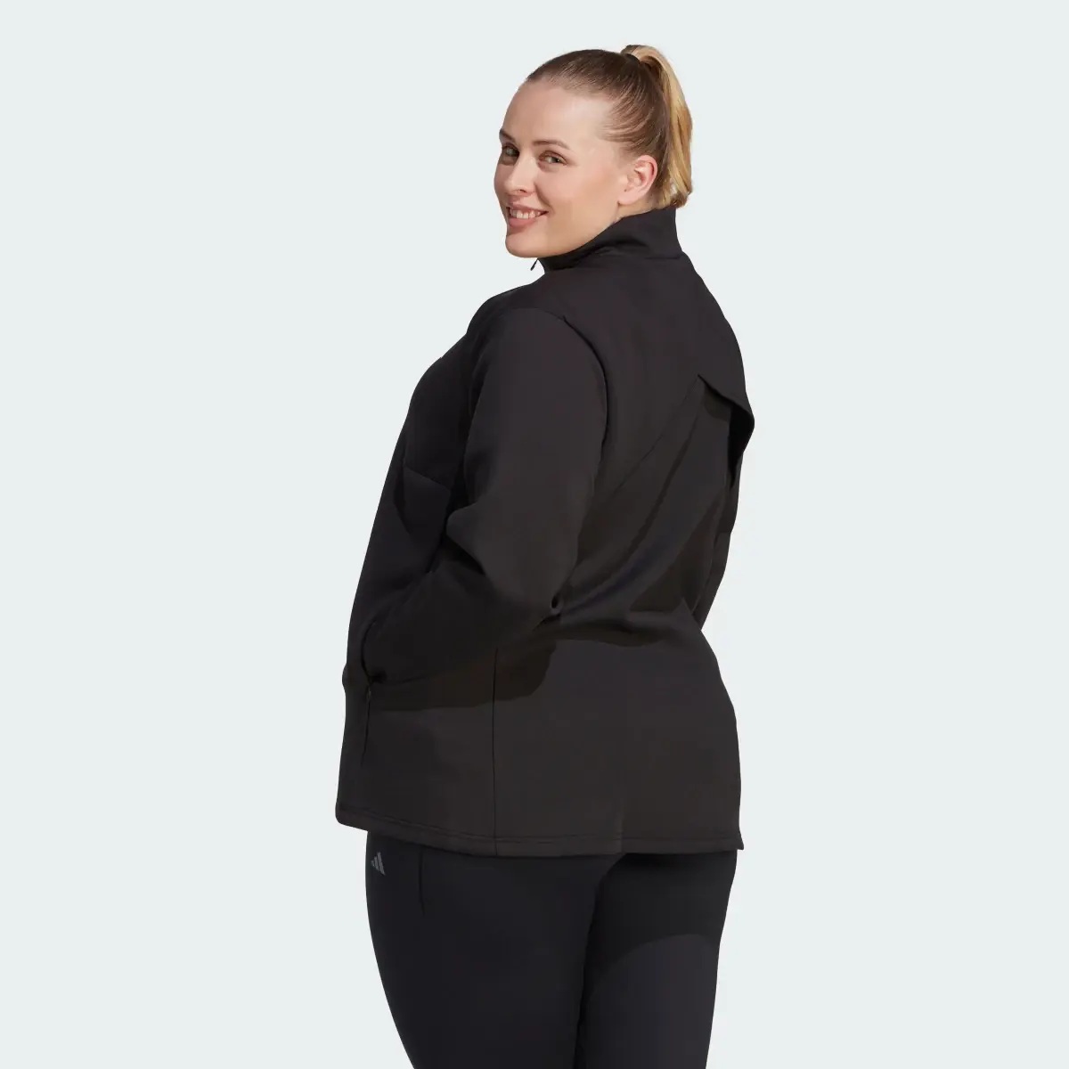 Adidas Cover-Up Trainingsjacke – Große Größen. 3