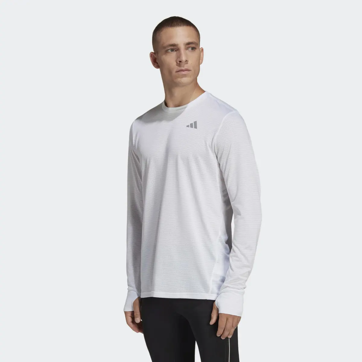 Adidas Own the Run Long Sleeve Tee. 2