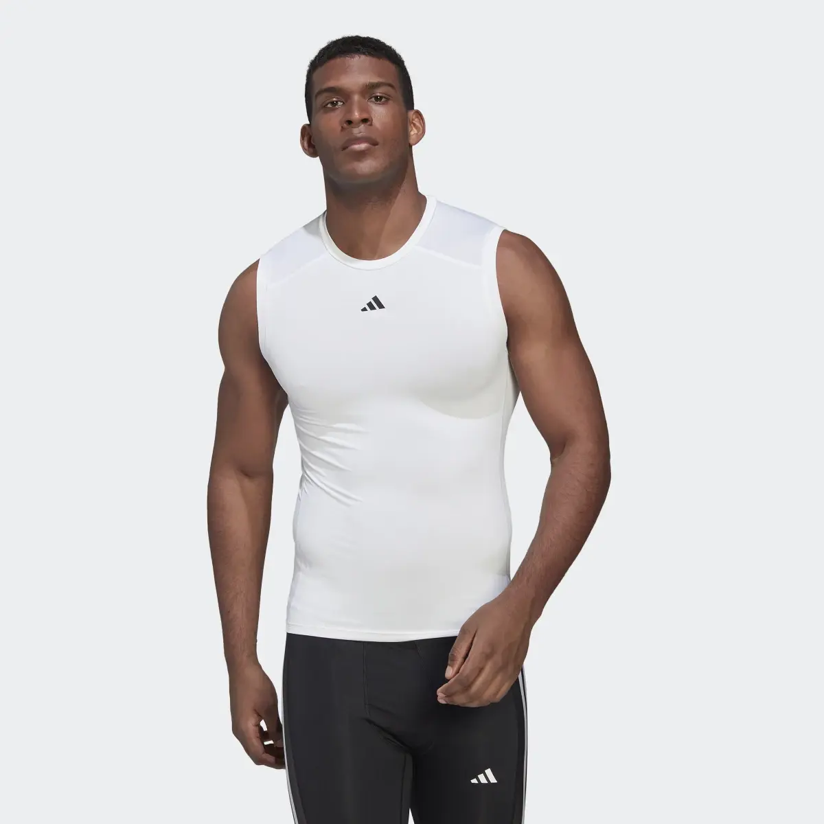 Adidas Techfit Training Sleeveless Tee. 2