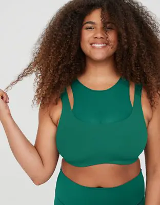 American Eagle By Aerie Real Me Mesh Sports Bra. 1