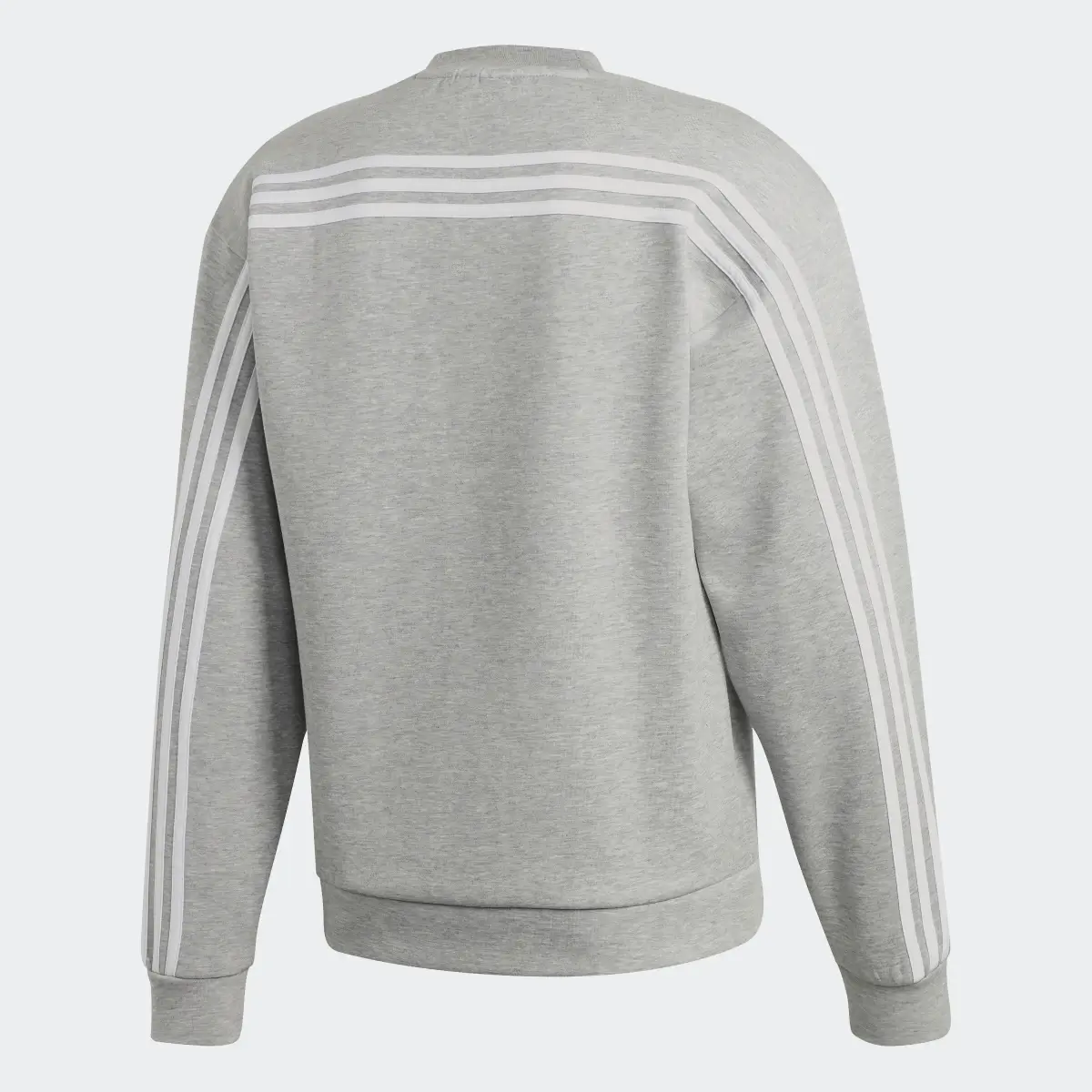 Adidas Must Haves 3-Stripes Crew Sweatshirt. 2
