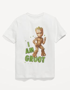 Gender-Neutral Marvel™ "I Am Groot" Graphic T-Shirt for Kids white