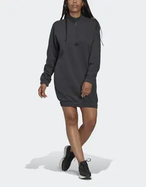 Half-Zip Sweater Dress