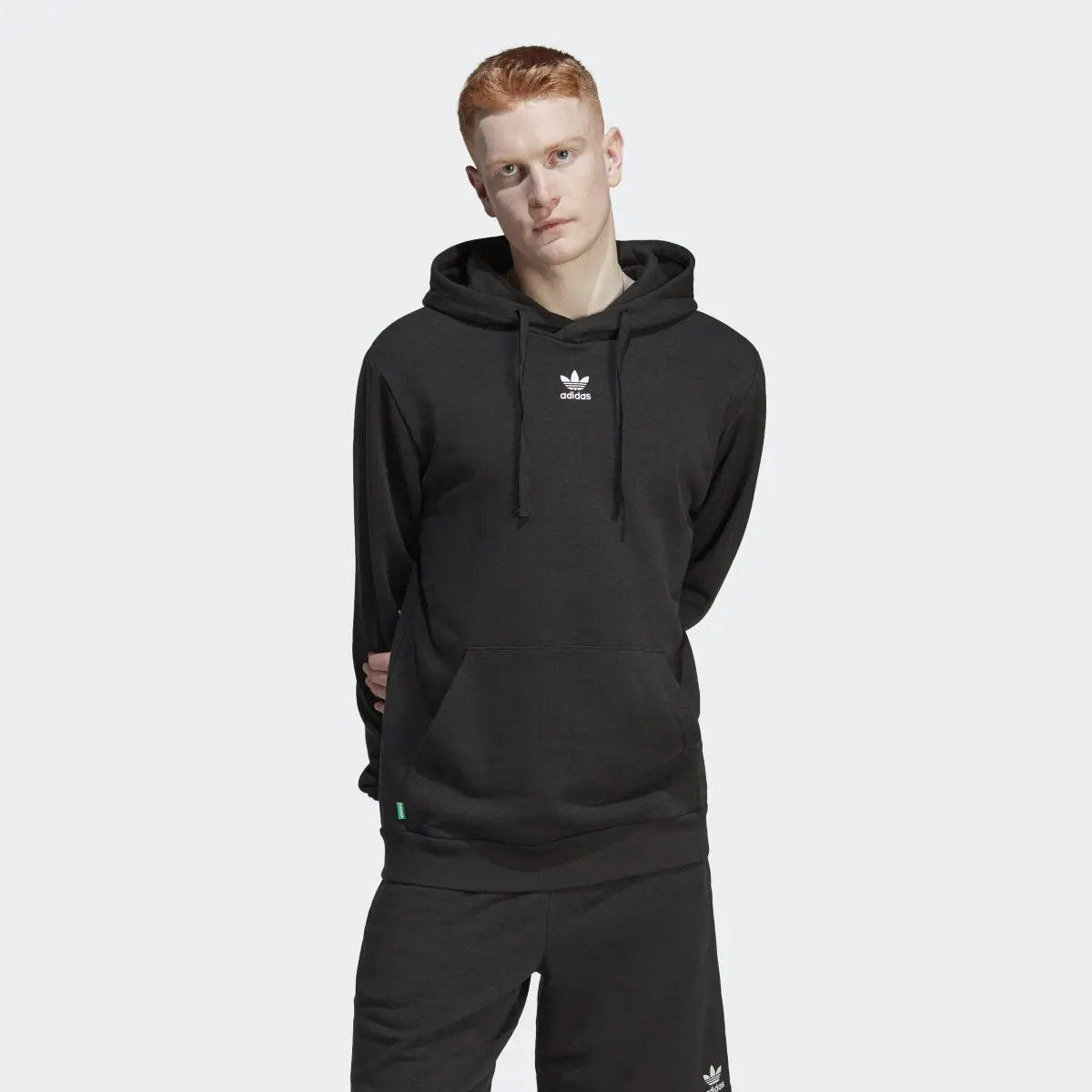 Adidas Hoodie Essentials+ Made with Hemp. 2