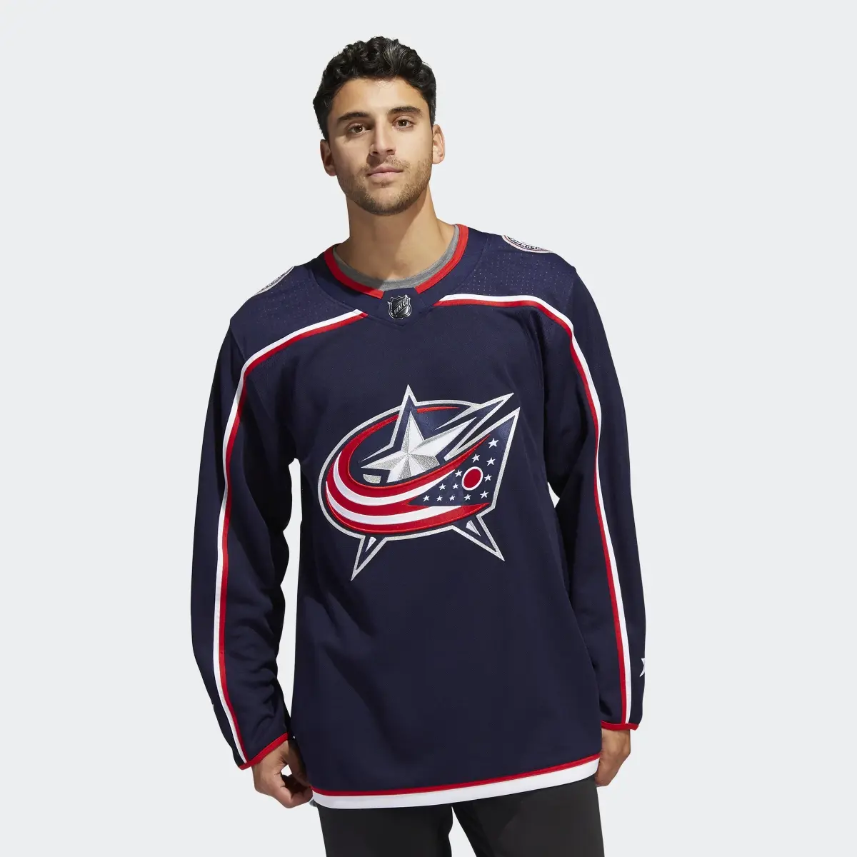 Adidas Blue Jackets Home Authentic Jersey - GT5603