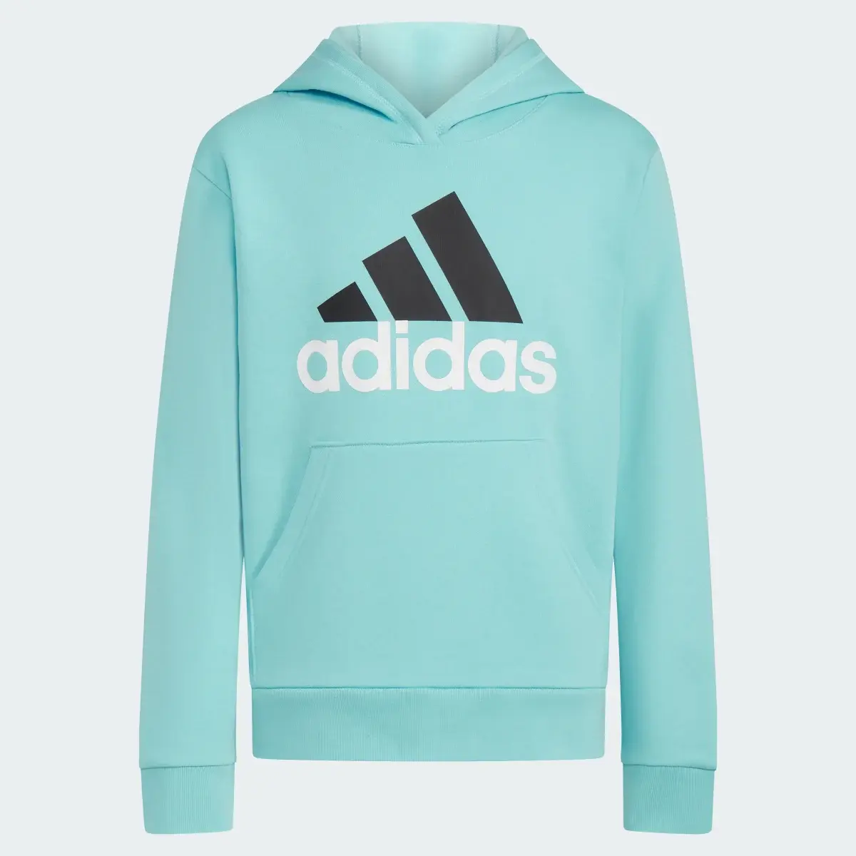 Adidas Long Sleeve Essential Fleece Hoodie. 3