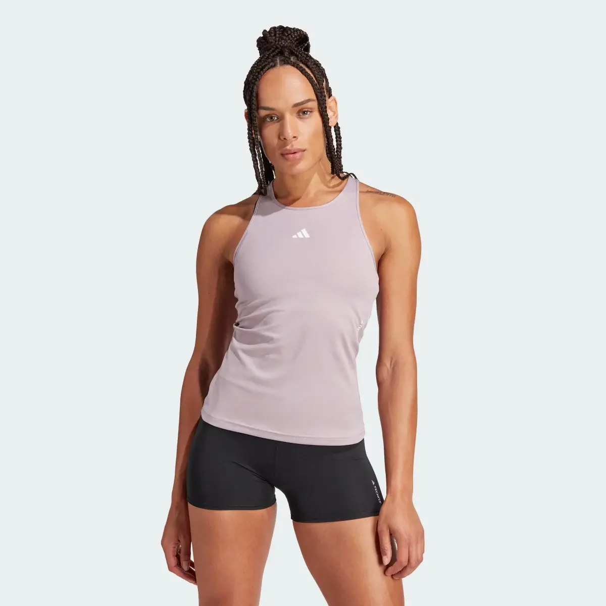 Adidas Canotta da allenamento Techfit Racerback. 2