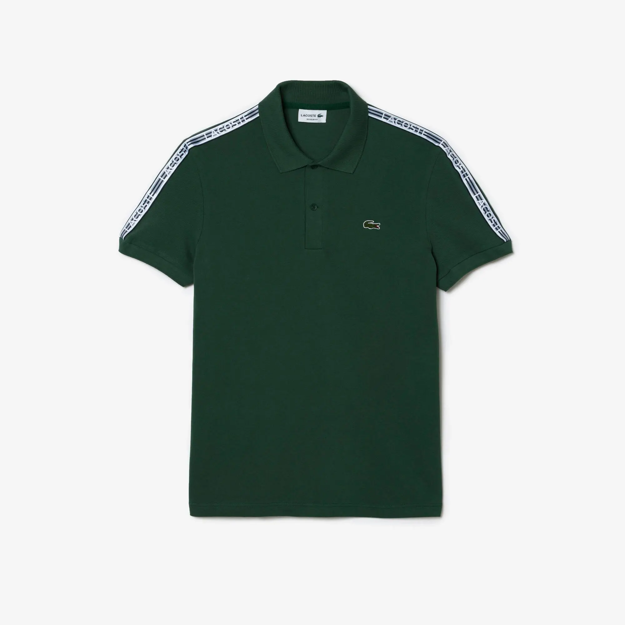 Lacoste Herren LACOSTE Poloshirt aus Piqué mit Logostreifen. 1