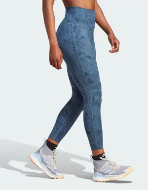Adidas Terrex Multi Allover Print Leggings. 3 Adidas Terrex Multi Allover Print Leggings. 3