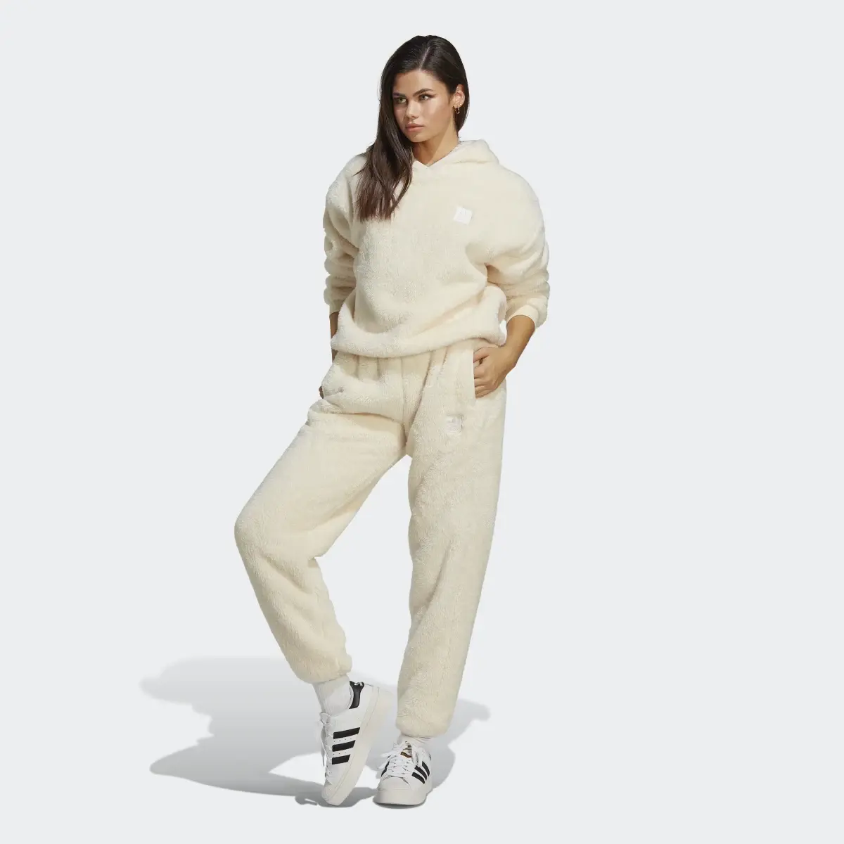 Adidas Essentials+ Fluffy Teddy Pants. 3